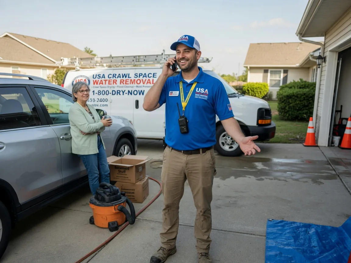 Crawl Space Water Removal North Lima, OH FAQs